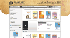 Desktop Screenshot of booksrup.com